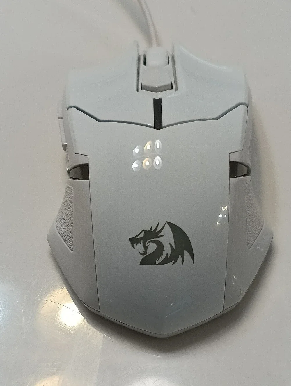 Redragon S101W-1 White Wired Gaming Keyboard & Mouse Combo RGB USB New Open Box